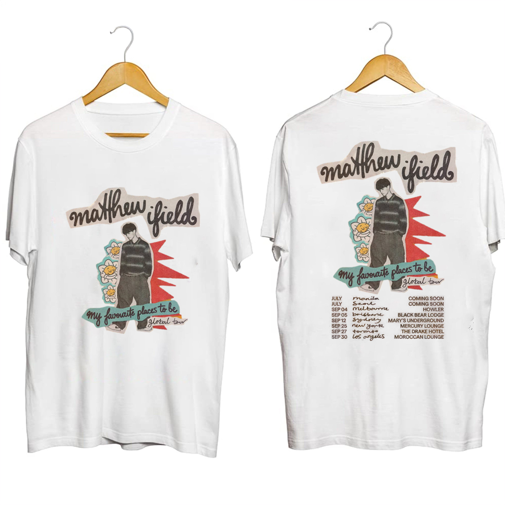 Matthew Ifield World Tour 2025 Shirt Matthew Ifield Merch Music Related Gifts For Guys