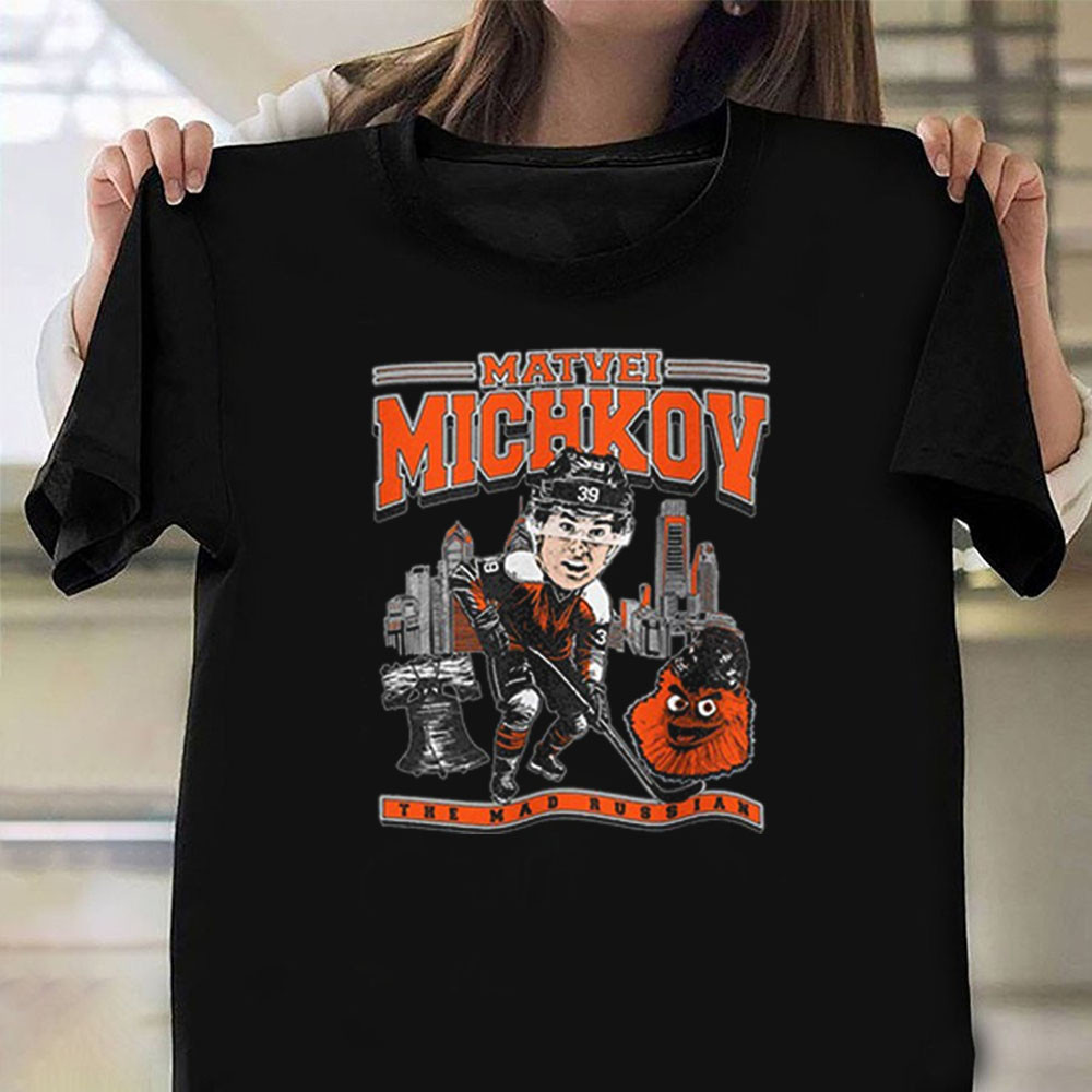 Matvei Michkov Bobblehead Flyers Hockey Shirt Gifts For Philadelphia Hockey Fans