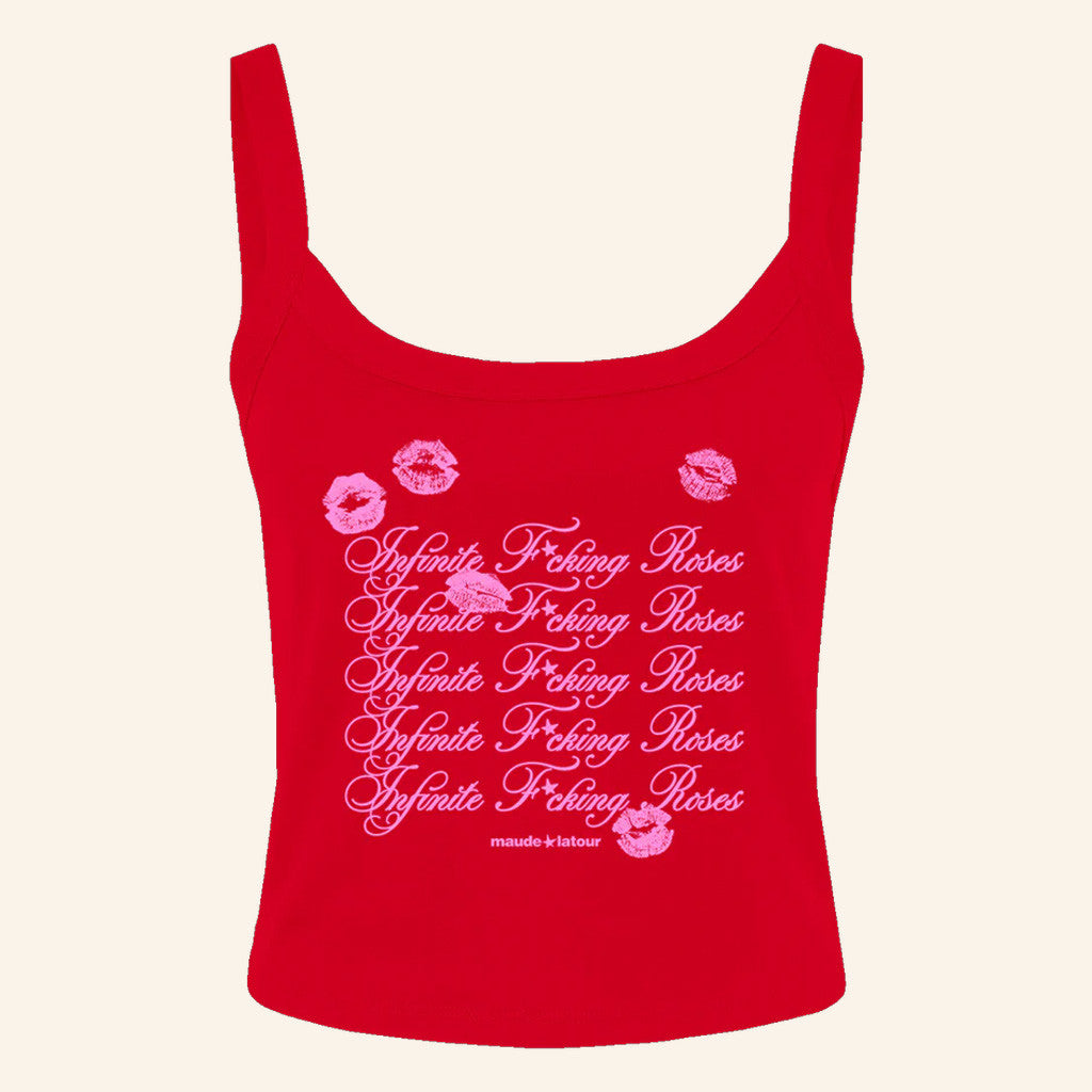 Maude Latour Merch Infinite Roses Tank Gifts For Girlfriend Maude Latour Merch Infinite Roses Tank Gifts For Girlfriend