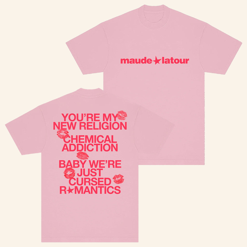 Maude Latour Store Merch Cursed Pink T-Shirt Gifts For Her