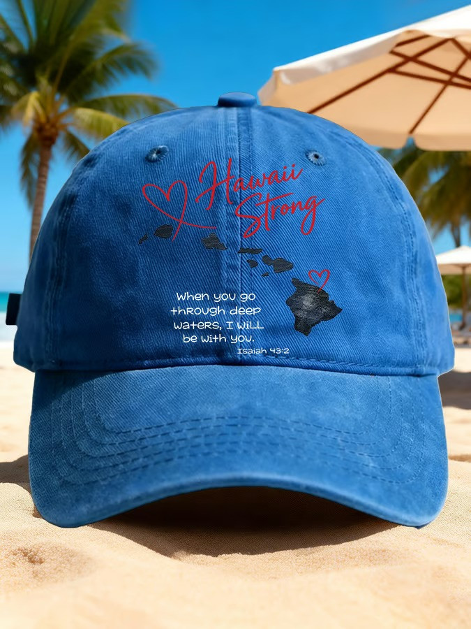 Maui Strong Baseball Hat Hawaii Strong Wildfire Relief Apparel Gift For Supporters