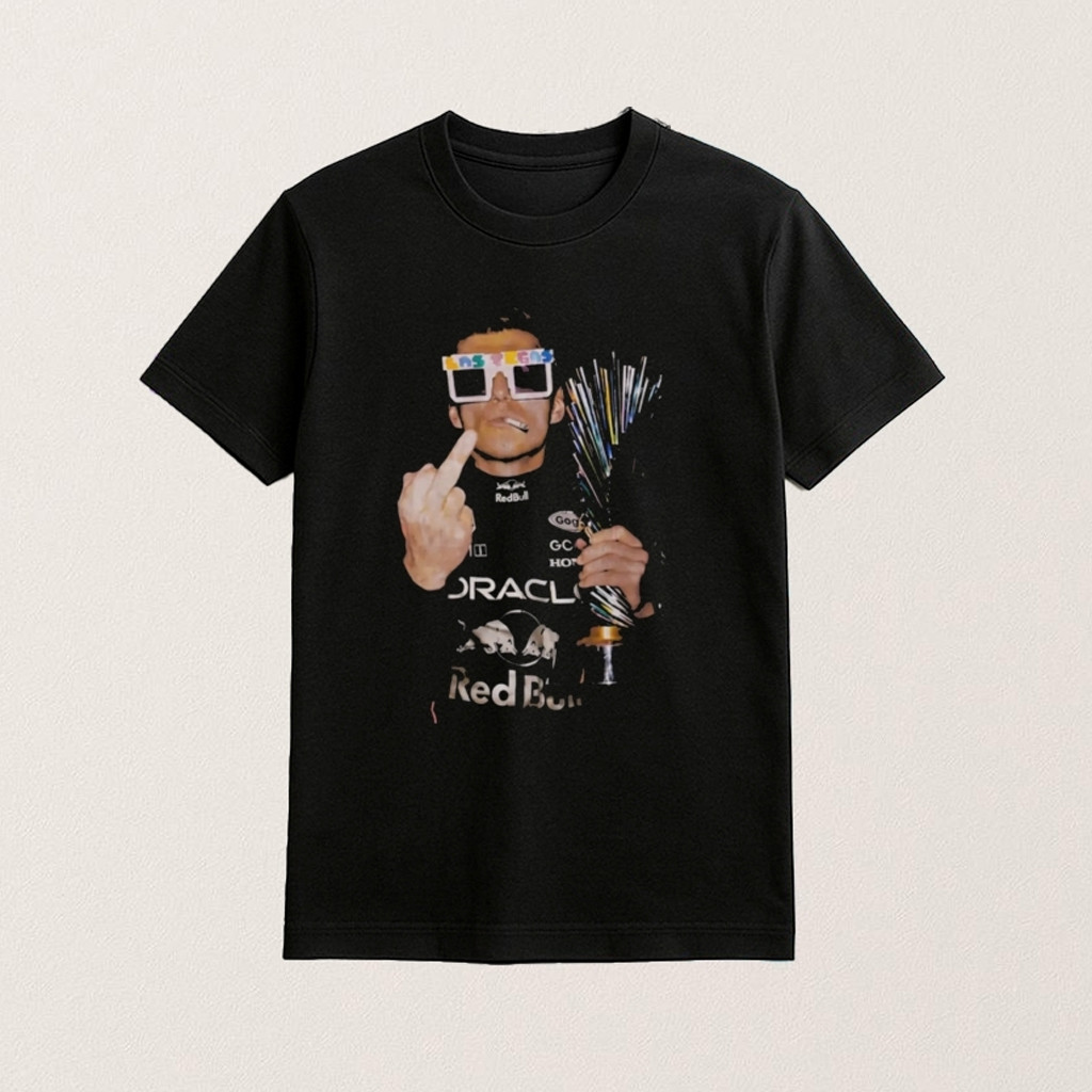 Max Verstappen Pink Lego Sunglasses Middle Finger Shirt Max Verstappen Merch Gifts For F1 Fans