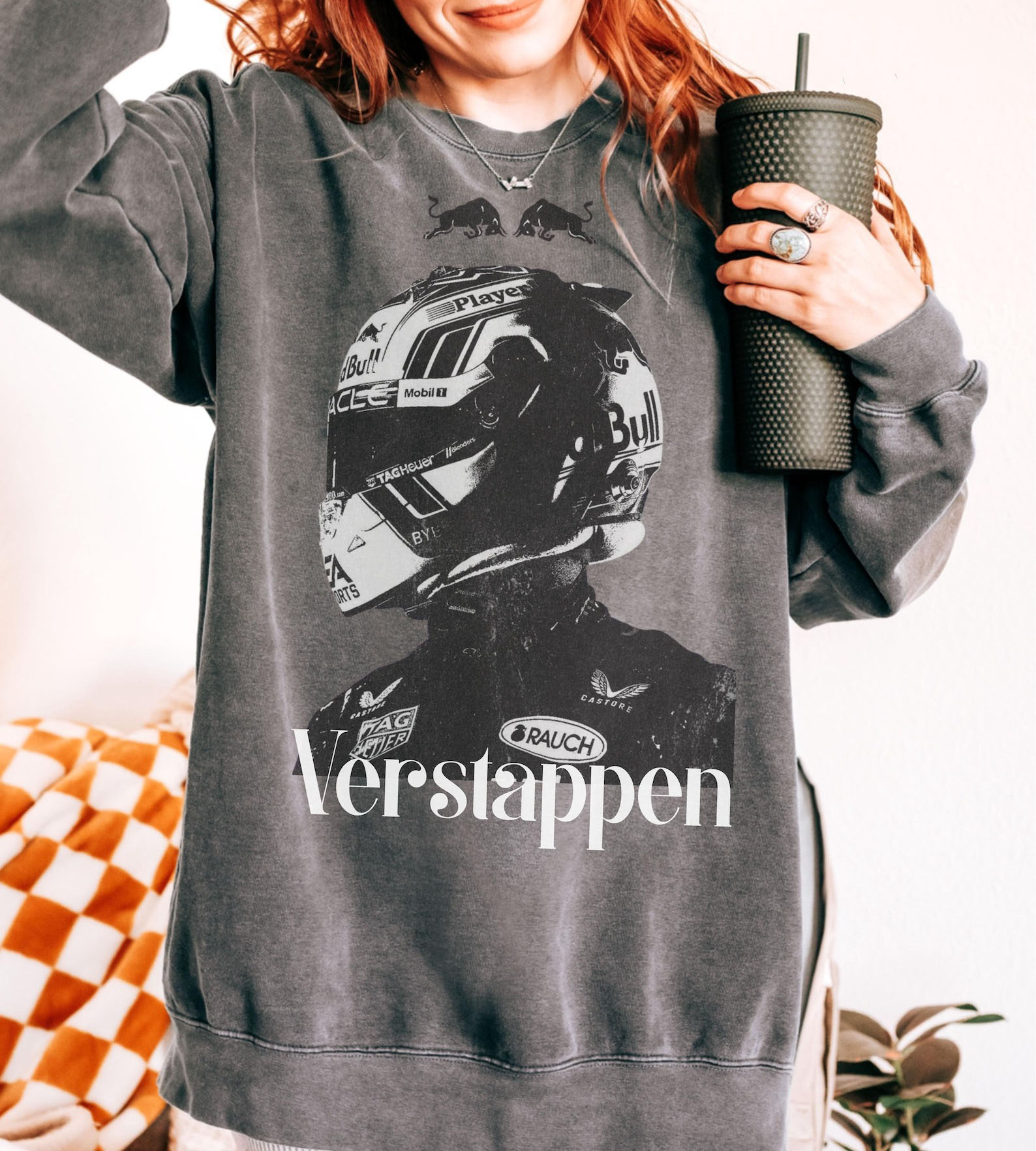 Max Verstappen Red Bull Comfort Colors T-Shirt Formula 1 Racing Fan Apparel Merch Best Gift For F1 Fans