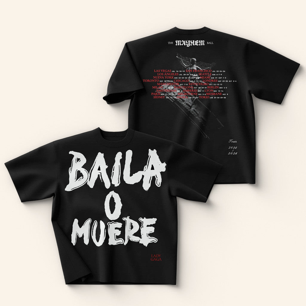 Mayhem Ball Merch Baila O Muere T-Shirt Best Gifts For Boyfriend Mayhem Ball Merch Baila O Muere T-Shirt Best Gifts For Boyfriend