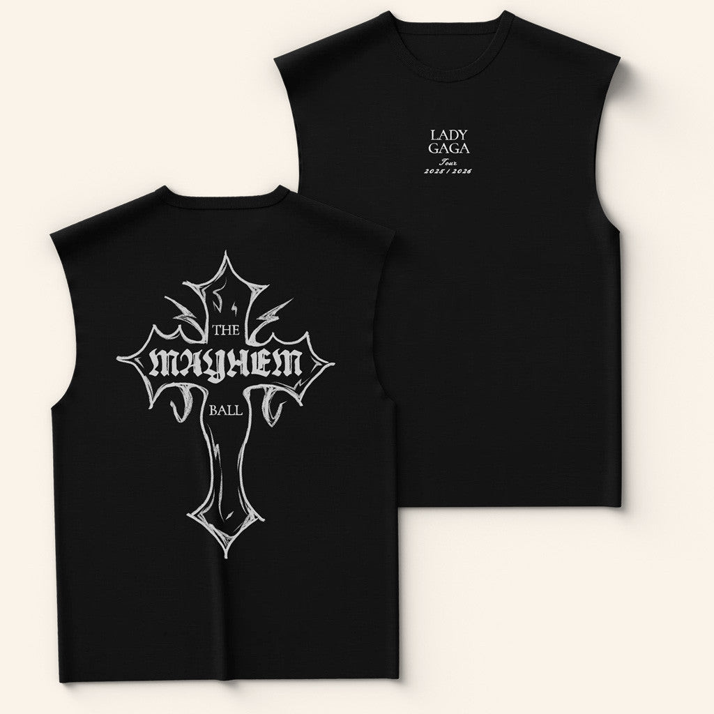 Mayhem Ball Merch MAYHEM Cross Tank Top Presents For Friends Mayhem Ball Merch MAYHEM Cross Tank Top Presents For Friends