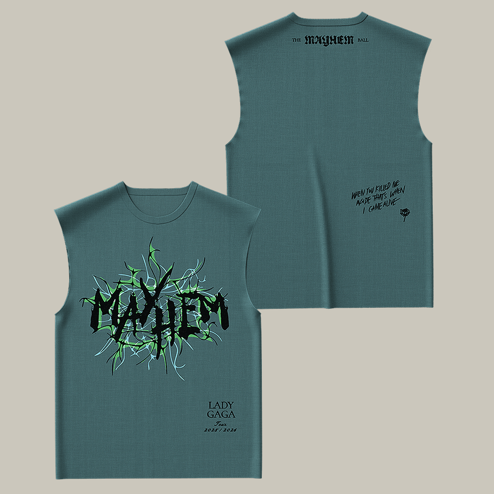 Mayhem Lady Gaga Tank Top The Mayhem Ball Tour Merch Lady Gaga Fan Present