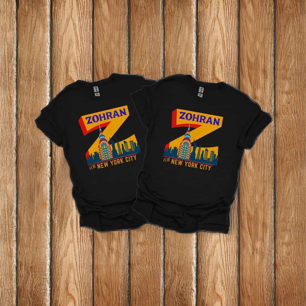 Mayor Mamdani 2025 T-Shirt NYC's First Muslim Mayor Political Present Ideas