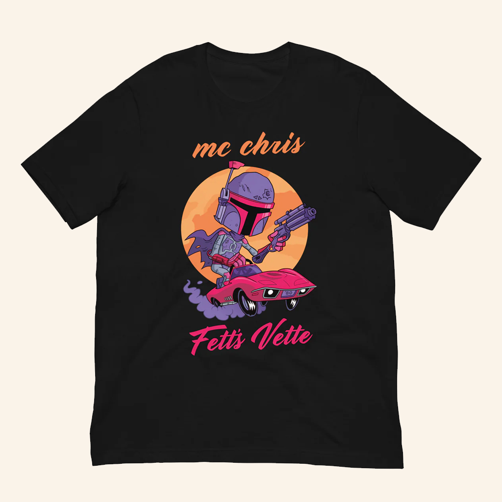 Mc Chris Merch Fett's Vette Shirt Good Christmas Gifts For Rap Music Lovers Mc Chris Merch Fett's Vette Shirt Good Christmas Gifts For Rap Music Lovers