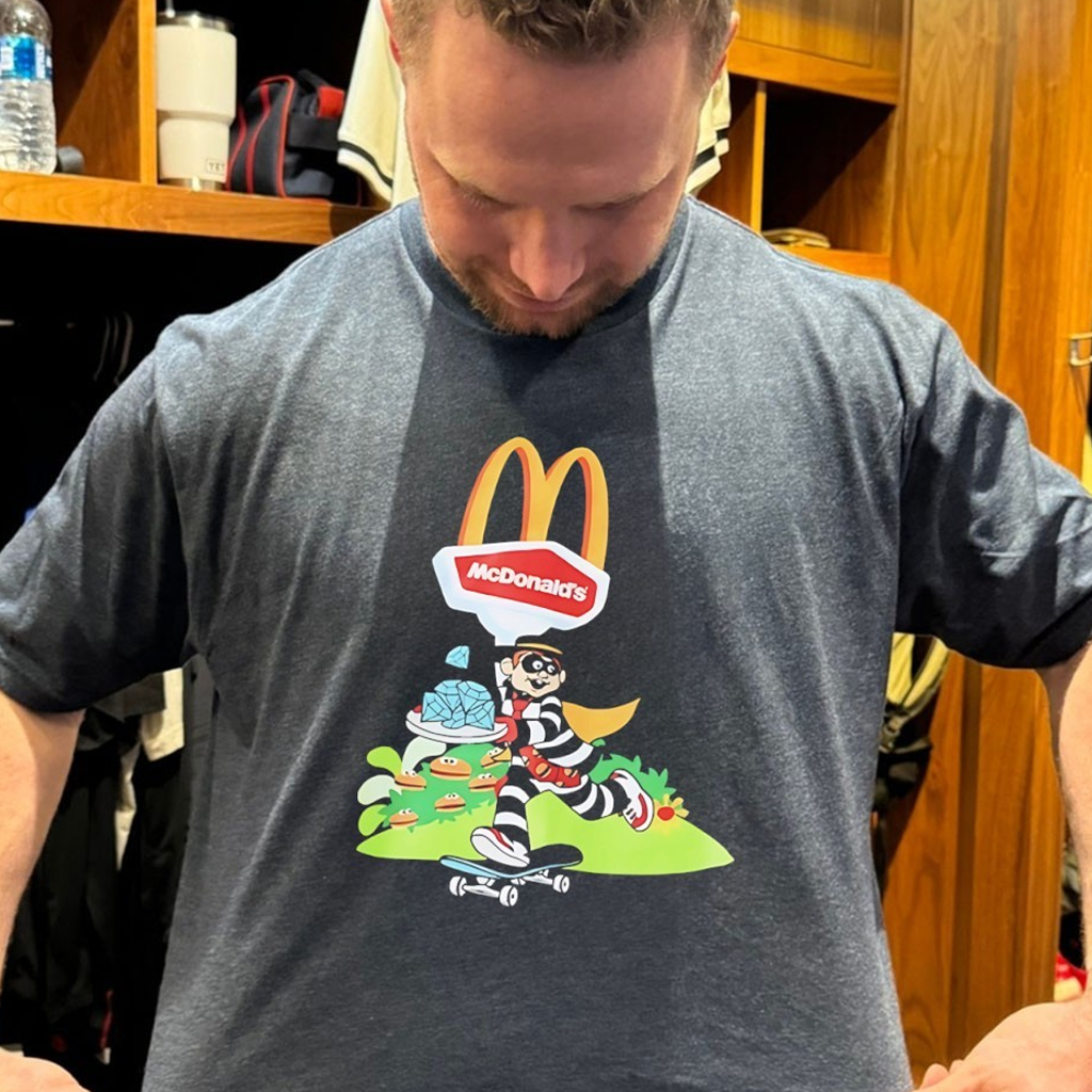 McDonald's X Diamond Supply Co Hamburglar Shirt Cool Gifts For Friends