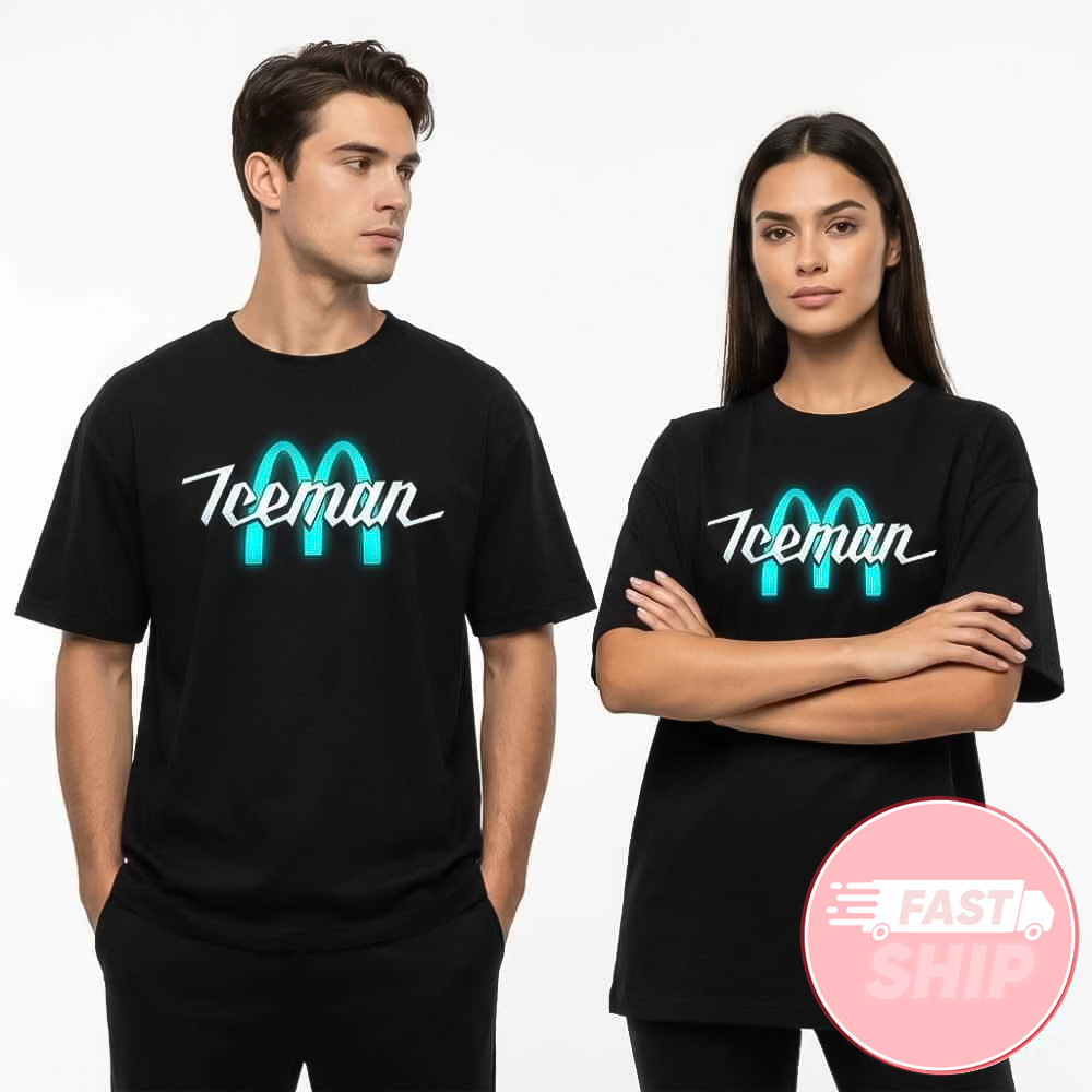 McDonald's x OVO Drake Ice Man February 17 2026 Logo T-Shirt Black Fan Merch Gifts For Him Her