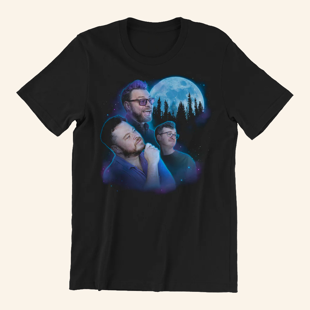 Mcelroy Merch 3 Brother Moon T-Shirt Christmas Gift Ideas For Dad Mcelroy Merch 3 Brother Moon T-Shirt Christmas Gift Ideas For Dad