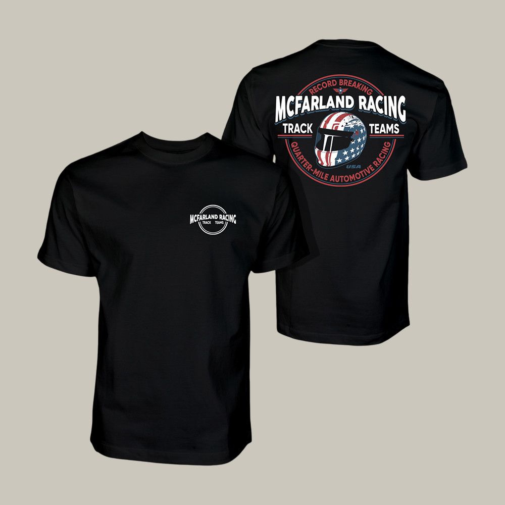 McFarland Racing Track Teams T-Shirt Cleetus McFarland Clothes Present Idea For Racer Car Fans