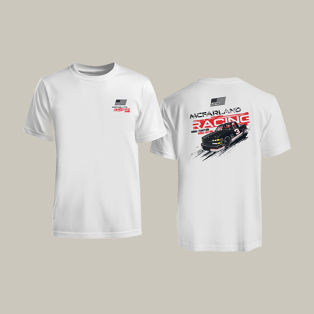 McFarland Racing Truck T-Shirt Cleetus McFarland Merch Youtuber Fan Gift