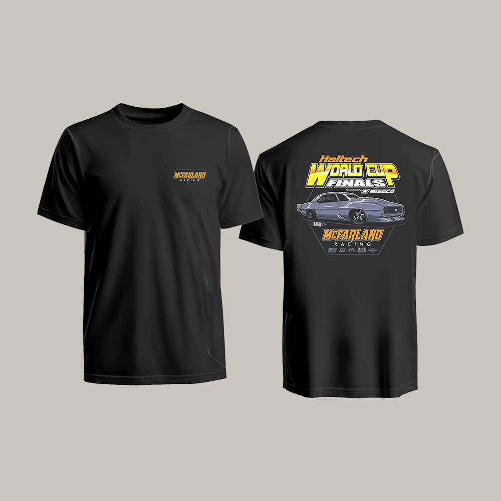 McFarland Racing World Cup Eagle T-Shirt Cleetus McFarland Clothes Racing Fan Gift For Him
