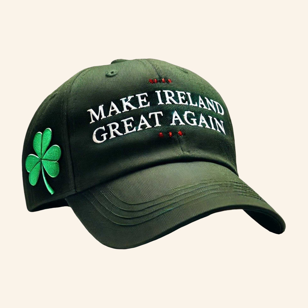 Mcgregor Forever Make Ireland Clover Embroidered Hat Gifts For Dad