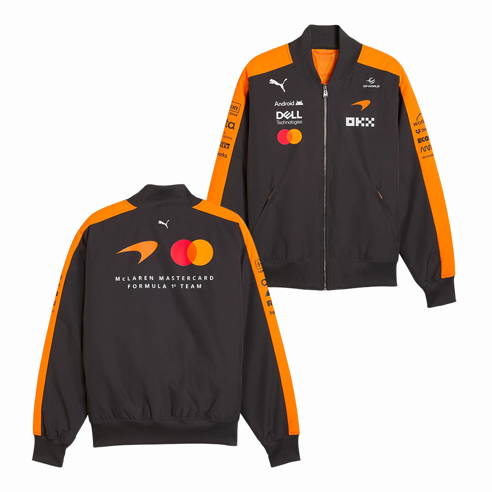 McLaren F1 PUMA Team Bomber Jacket F1 Miami 2026 Apparel Best Present For Him