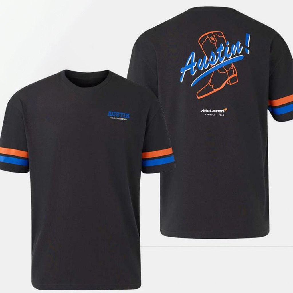 McLaren Merch Austin US GP 2025 T-Shirt Best Gifts For Racing Lovers