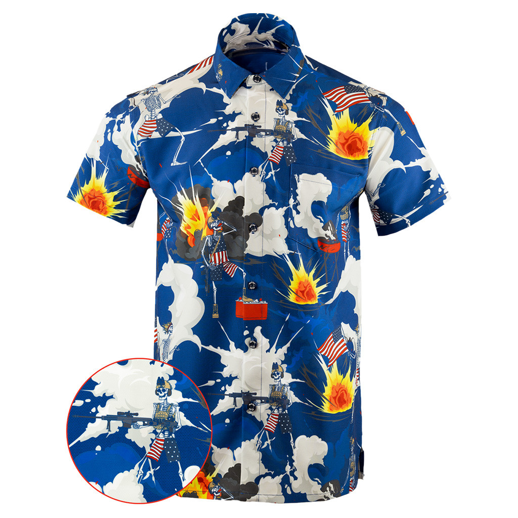 Me And The Boyz Button Down Shirt Concealed Carry Hawaiian Shirt Present For Dad Me And The Boyz Button Down Shirt Concealed Carry Hawaiian Shirt Present For Dad