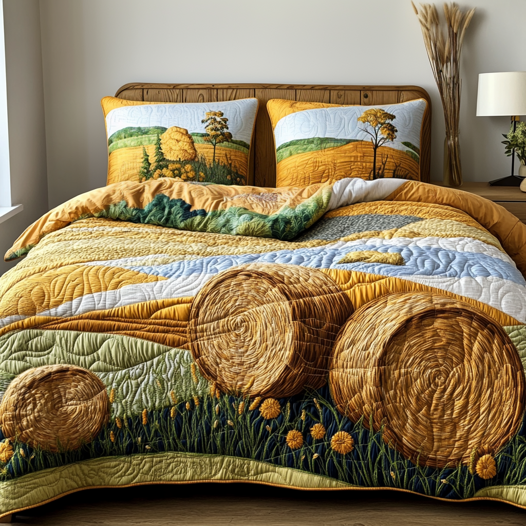 Meadow Glow Quilted Bedding Set Best Comforter Sets Awesome Christmas Gifts 2025