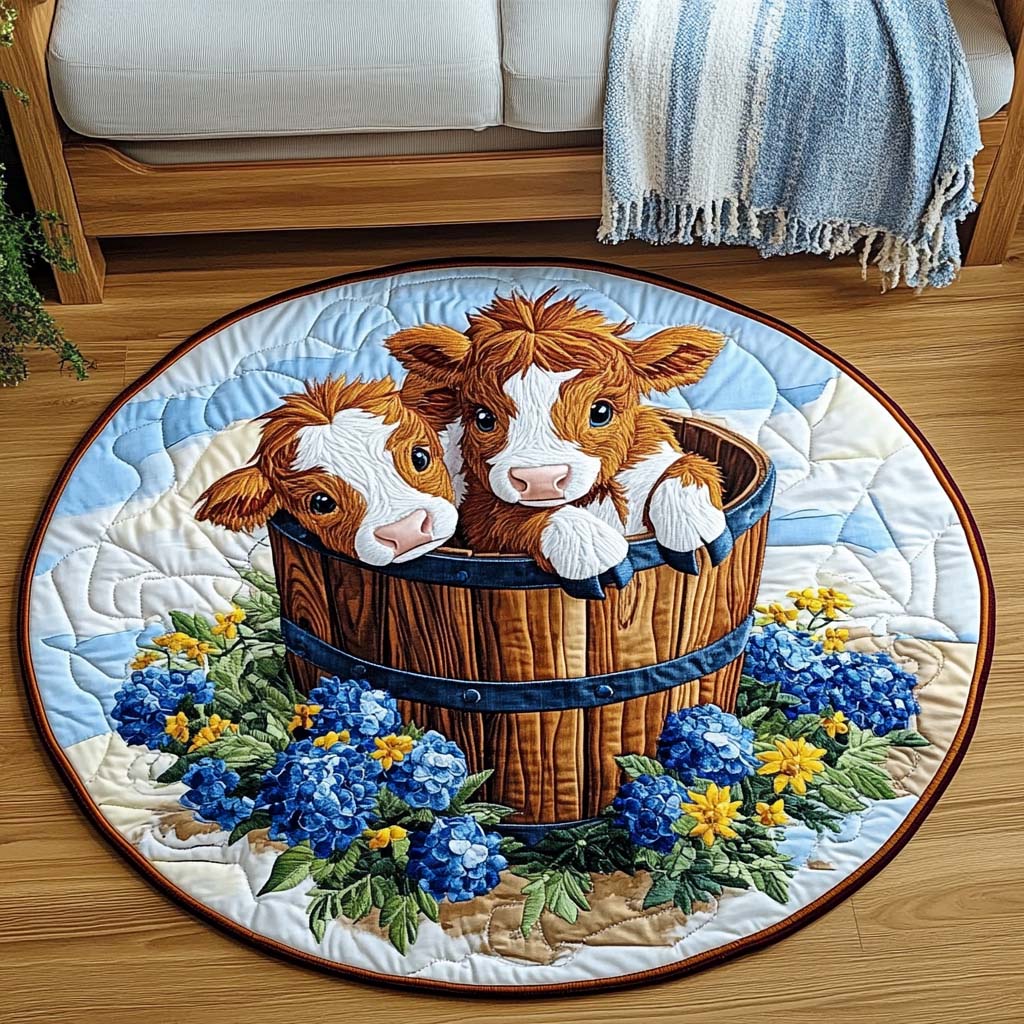 Meadow Mates Quilted Round Mat Entryway Ideas Farmers Wife Gifts