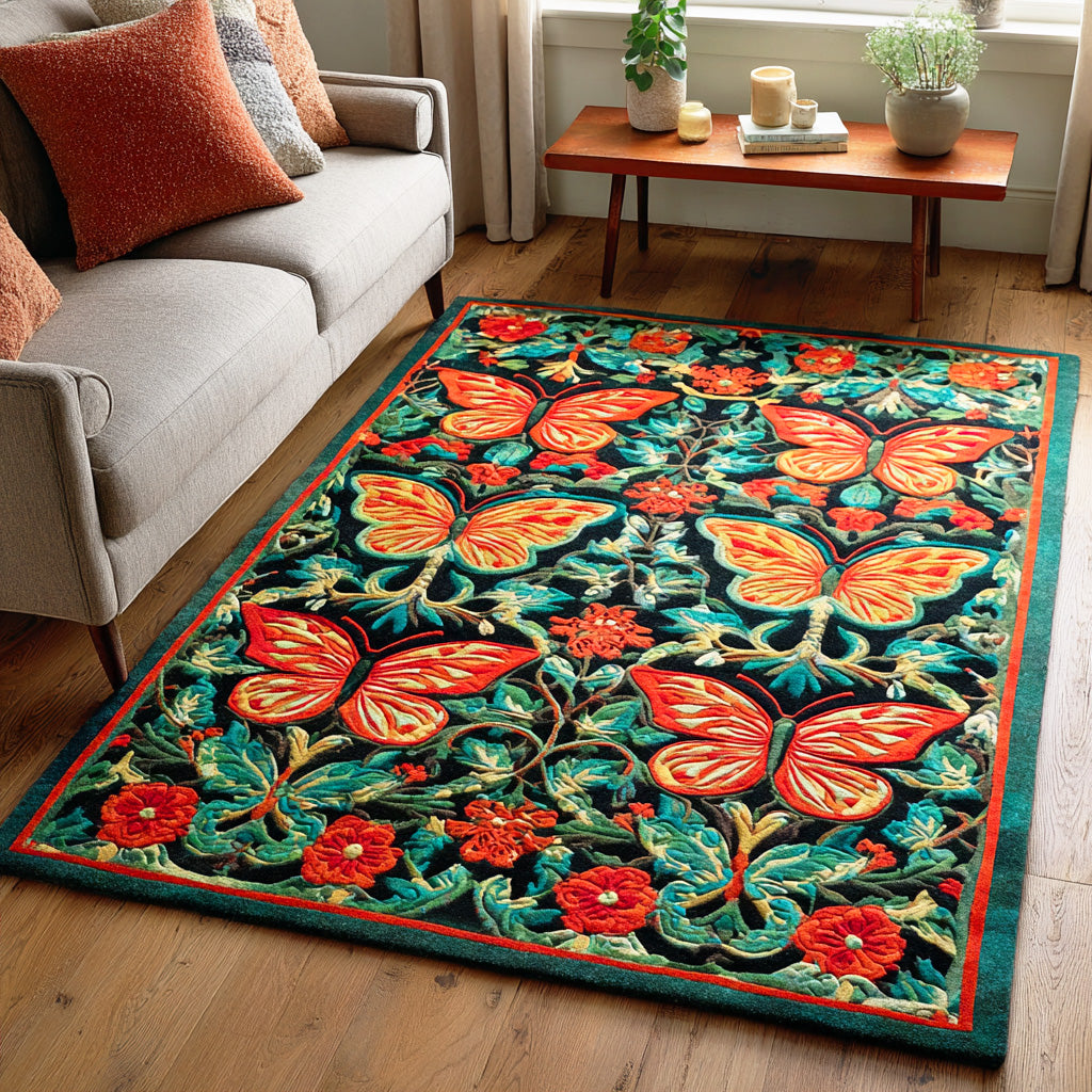 Meadow Spirit Area Rug Door Entrance Decor Bee Inspired Gifts