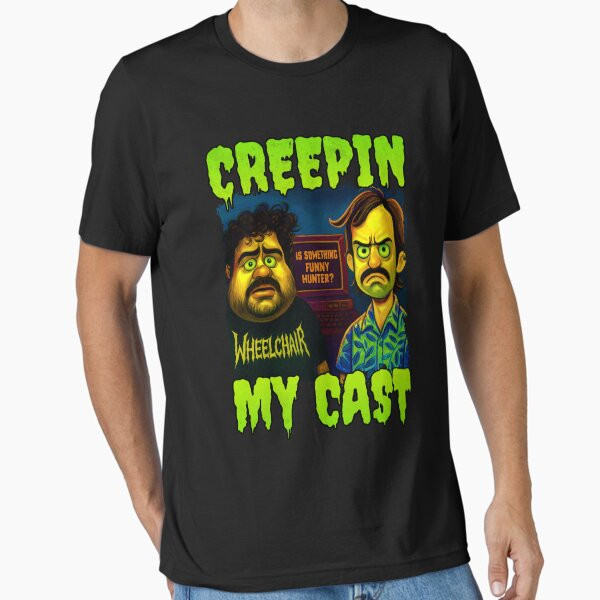 MeatCanyon Creepin My Cast T-Shirt Cartoon Nightmare Youtube Fan Merch Gift Ideas For Husband