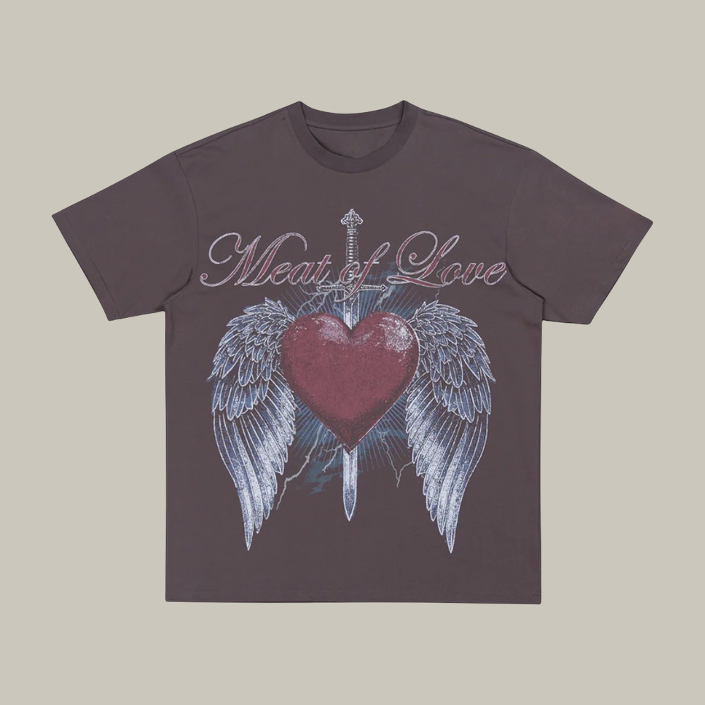 Meatcanyon Meat Of Love T-Shirt Creepy Cartoon Apparel Unique Gift Ideas For Men