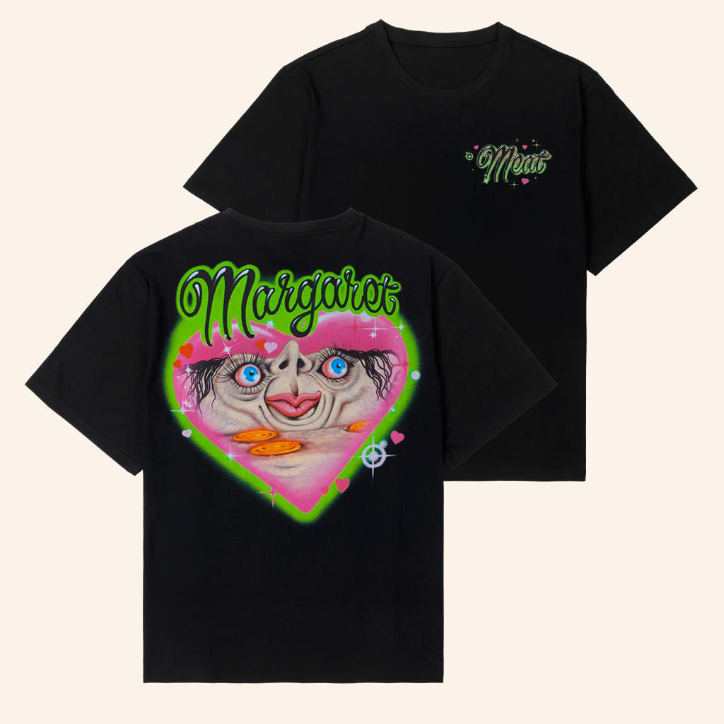 MeatCanyon Merch Margaret Black Shirt Gifts Ideas For Brothers