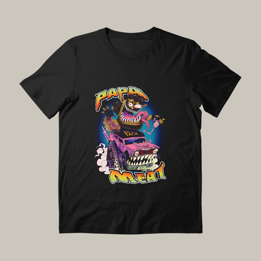 MeatCanyon Papa Meat T-Shirt Youtube Fan Merch Best Birthday Gift For Husband