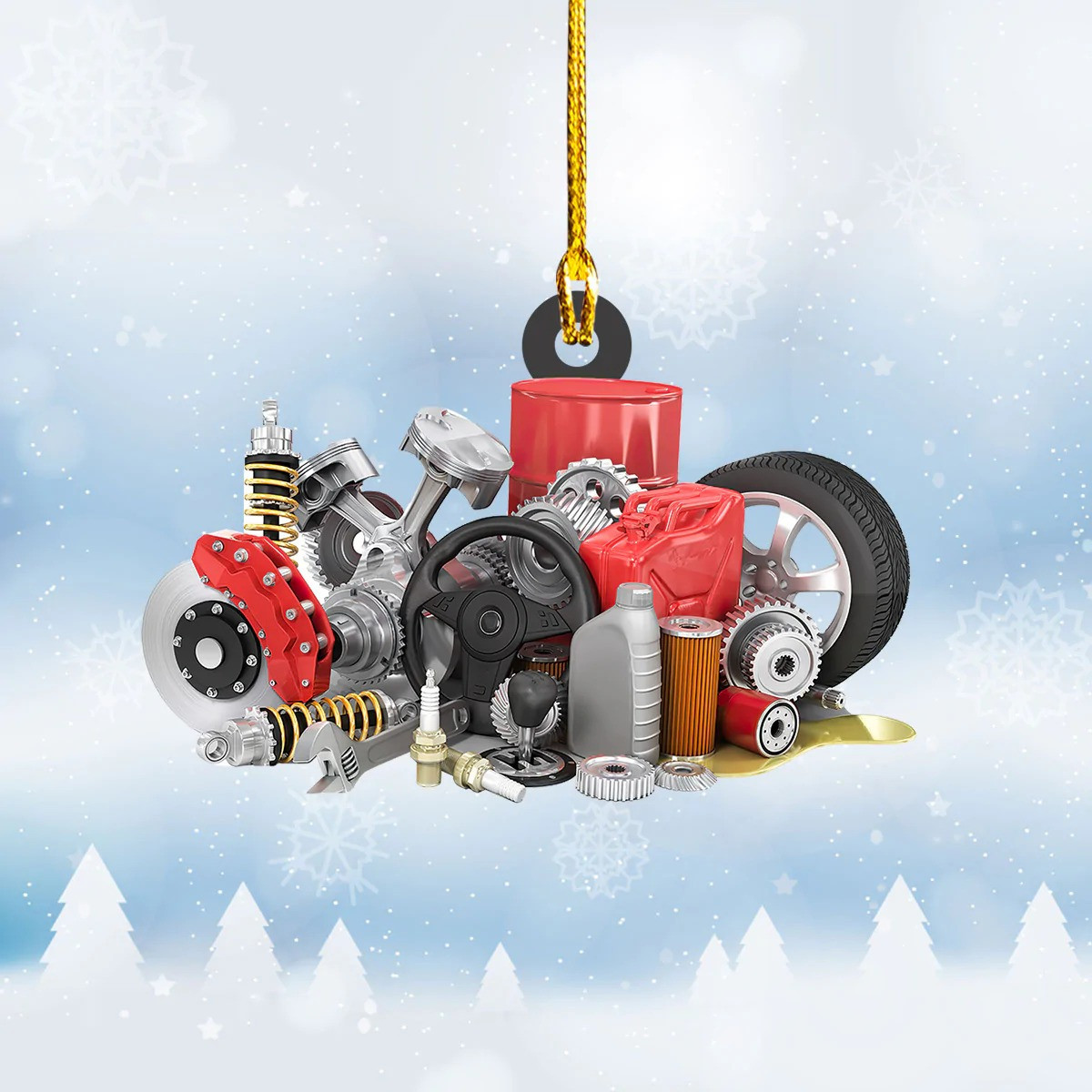 Mechanic Christmas Ornament Auto Mechanic Ornament Xmas Tree Decorations Ideas