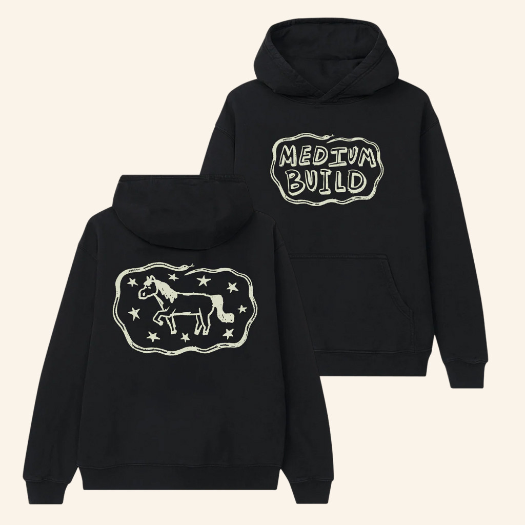 Medium Build Merch High Horse Hoodie Birthday Gift Ideas For Him