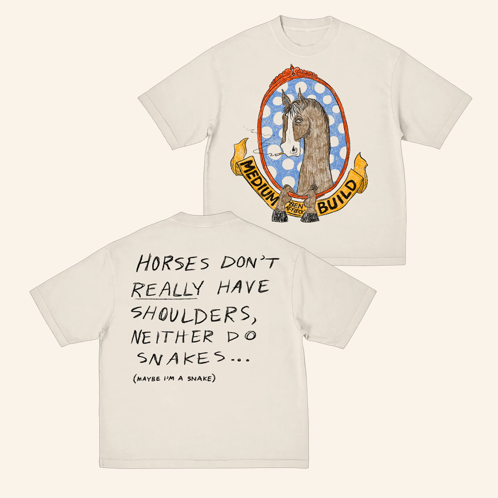 Medium Build Music Merch Horse With No Shoulders T-Shirt Cool Gifts For Music Lovers