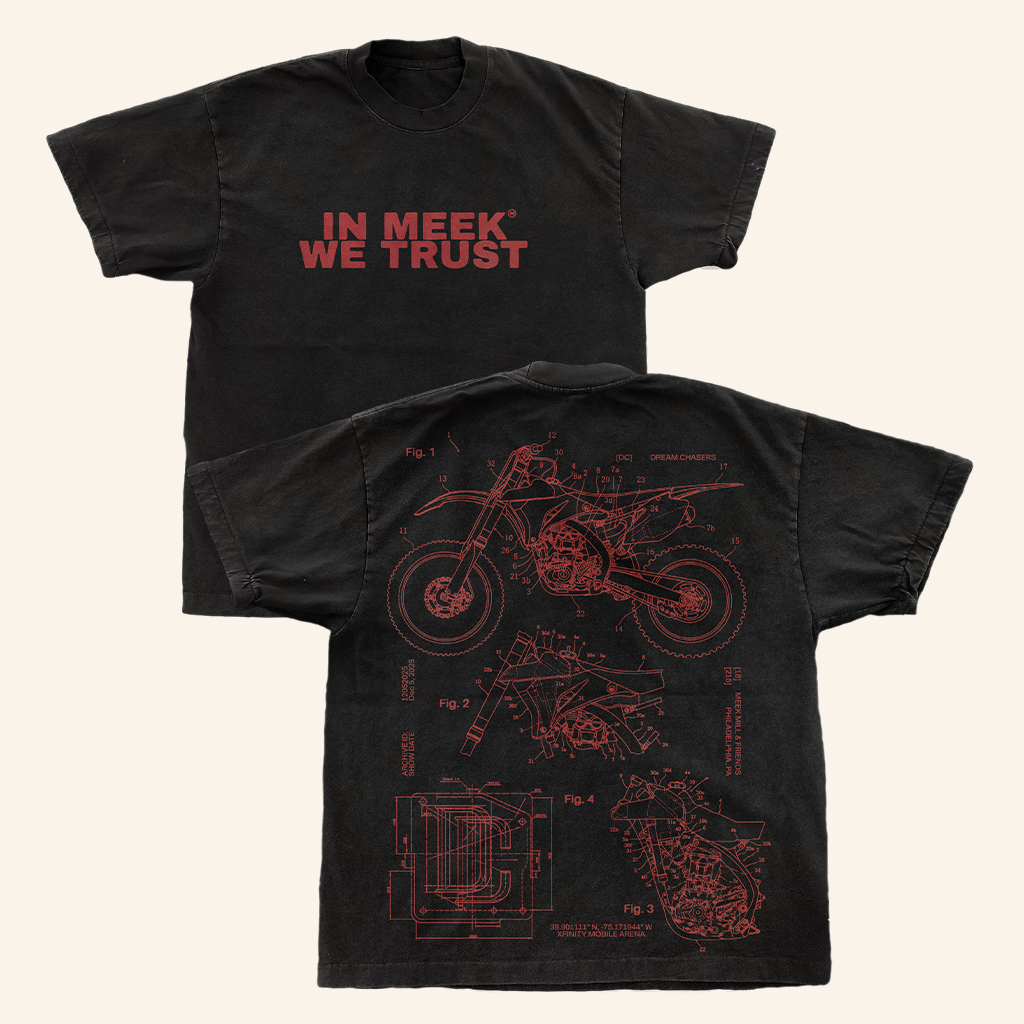 Meek Mill Merch In Meek We Trust T-Shirt Gift Ideas For Rap Lovers Meek Mill Merch In Meek We Trust T-Shirt Gift Ideas For Rap Lovers