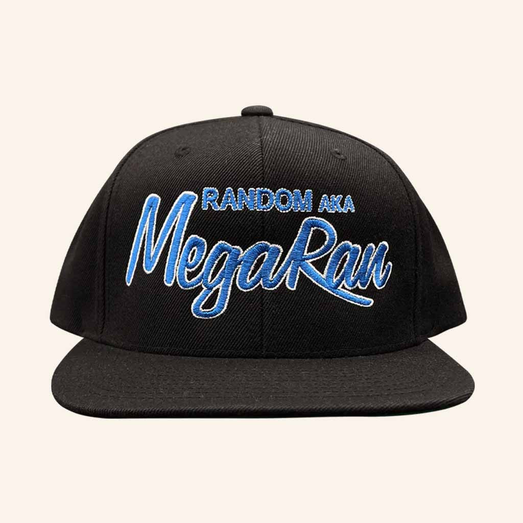Mega Ran Merch Random AKA Mega Ran Snapback Hat Embroidered Christmas Gift For Dudes Mega Ran Merch Random AKA Mega Ran Snapback Hat Embroidered Christmas Gift For Dudes