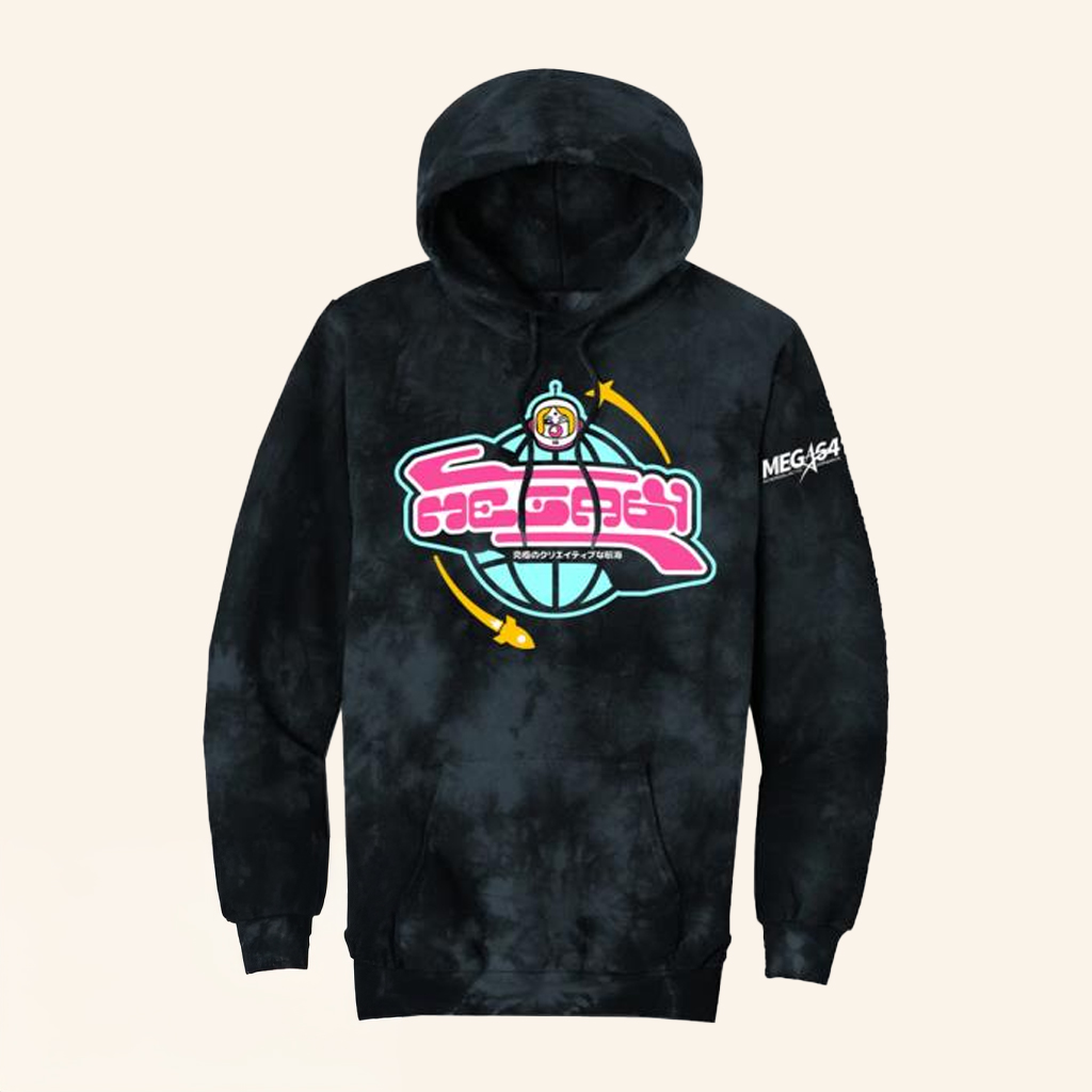 Mega64 Merch Intergalactic Tie Dye Hoodie Christmas Presents For Him Mega64 Merch Intergalactic Tie Dye Hoodie Christmas Presents For Him