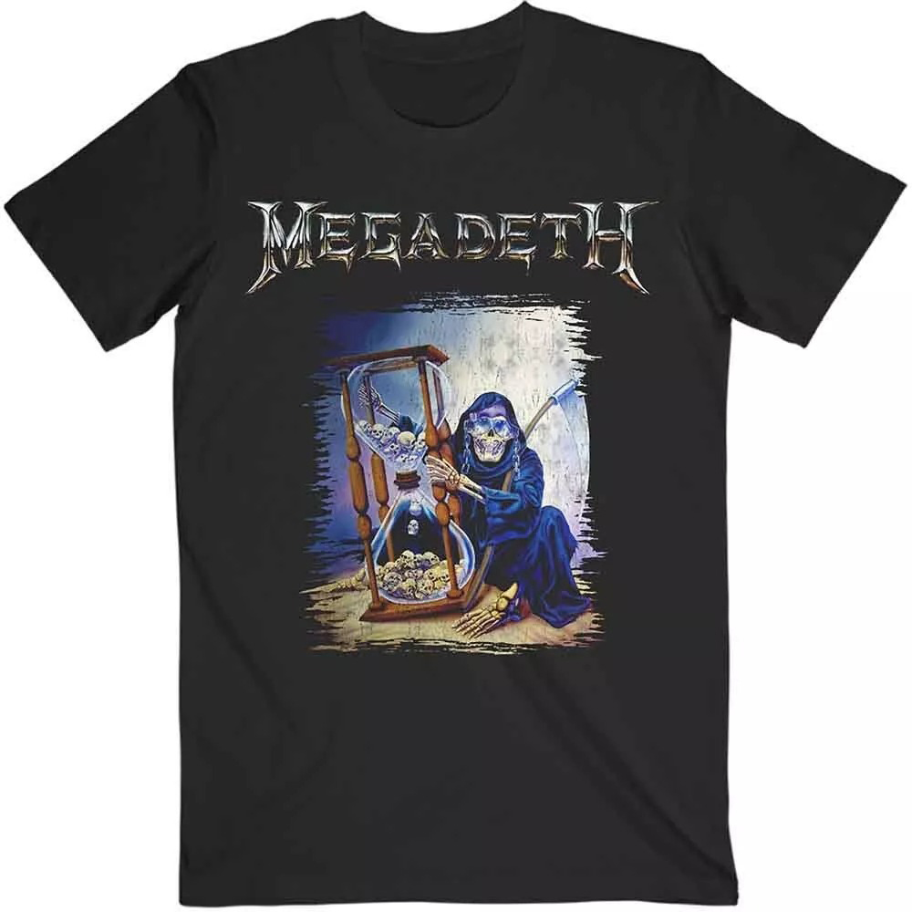 Megadeth Countdown Hourglass T-Shirt Official Band Merch Gift For Fans