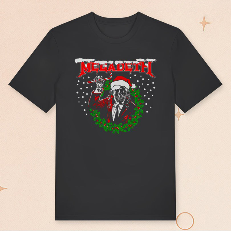 Megadeth Merch Christmas 2025 T-Shirt Best Gifts For Music Lovers Megadeth Merch Christmas 2025 T-Shirt Best Gifts For Music Lovers