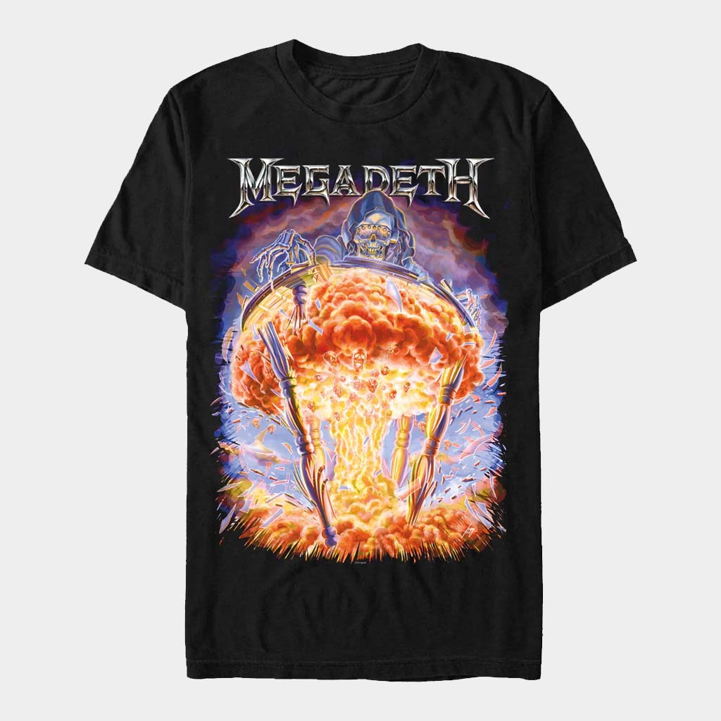 Megadeth Merch Mushroom Cloud T-Shirt Megadeth Shirt Gifts For Music Fans