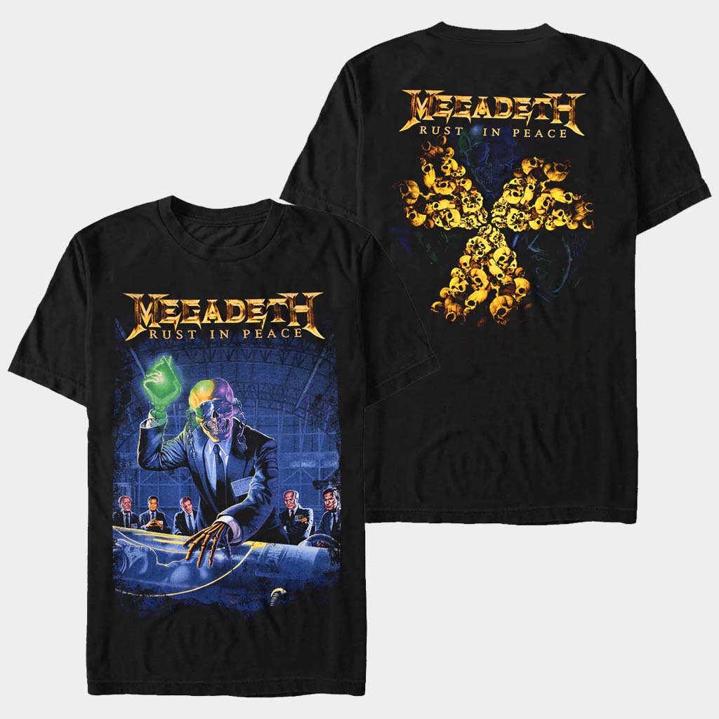 Megadeth Merch Rust In Peace 30th Anniversary T-Shirt Megadeth Shirt Gifts For Brother