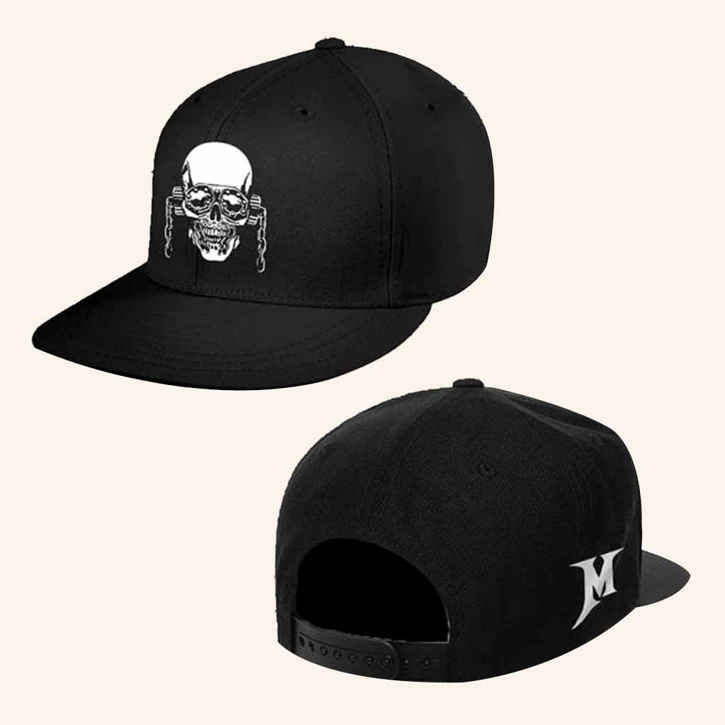 Megadeth Merch Vic Snapback Hat Christmas Present Ideas For Brother Megadeth Merch Vic Snapback Hat Christmas Present Ideas For Brother