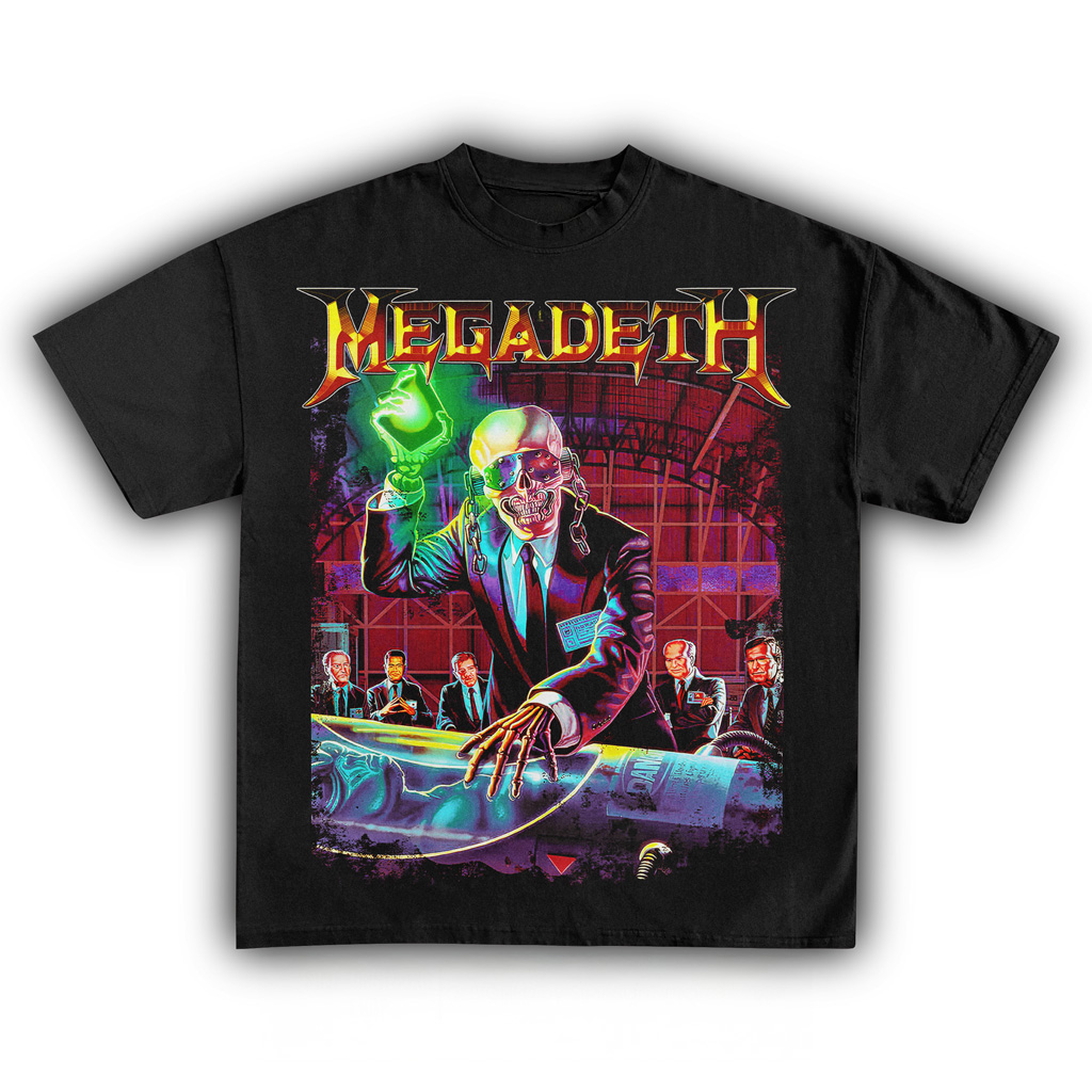 Megadeth Vintage Black T-Shirt Megadeth Merch Birthday Gifts For Music Lovers Megadeth Vintage Black T-Shirt Megadeth Merch Birthday Gifts For Music Lovers