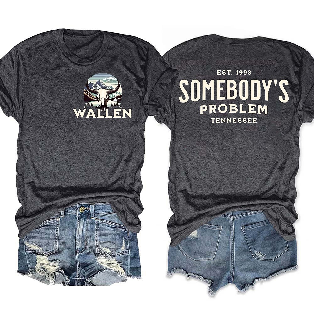 Megan Morgan Est 1993 Somebody's Problem Tennessee T-Shirt Megan Morgan Merch