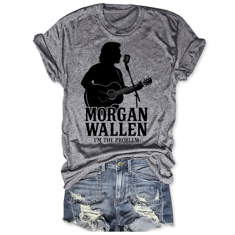 Megan Morgan Tour Merch I'm The Problem Women's T-Shirt Rock Merch Ideas