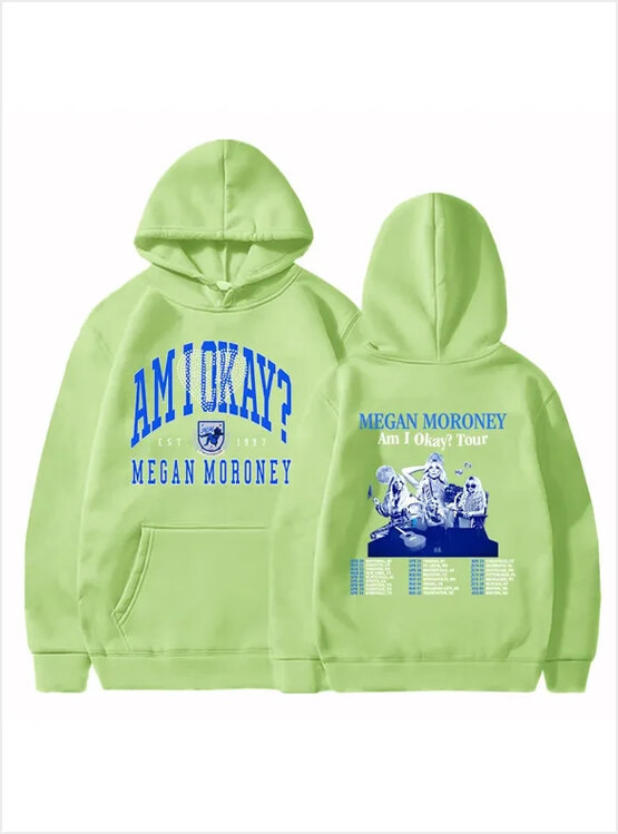 Megan Moroney Am I Okay Tour 2025 Megan Moroney Hoodies Gifts For Sister Merch Clothing