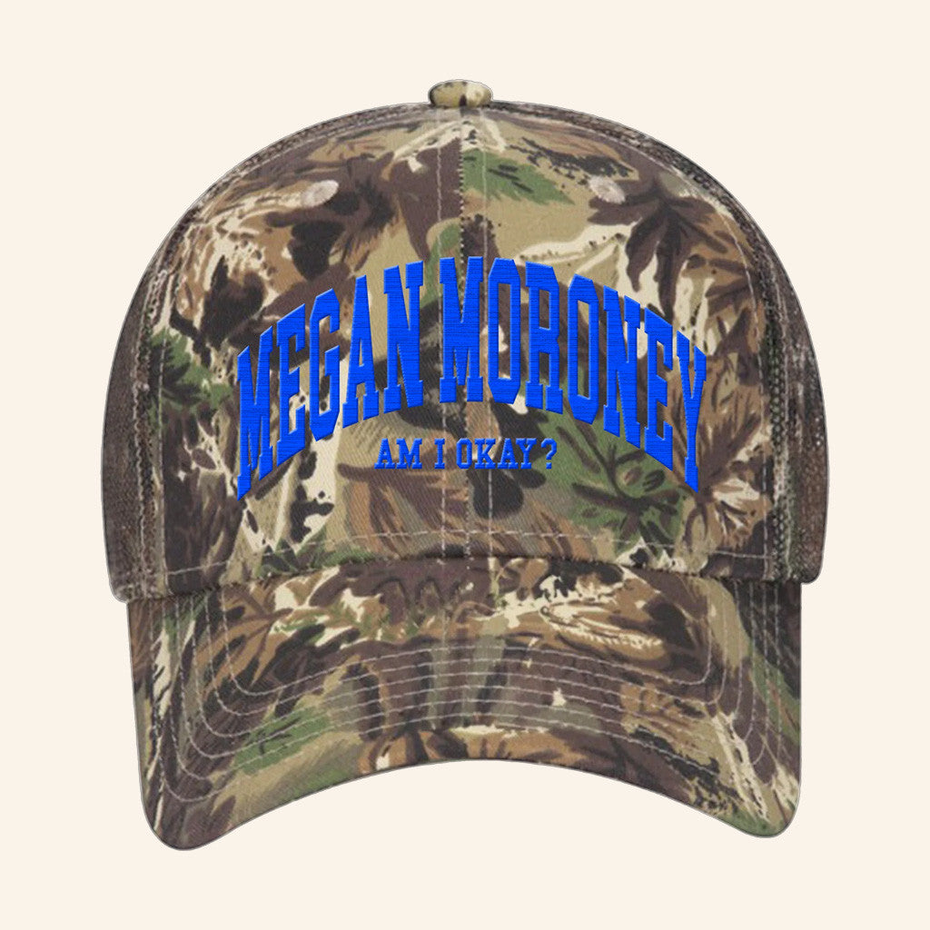 Megan Moroney Merch Am I Okay Camo Trucker Hat Gifts For Dad Megan Moroney Merch Am I Okay Camo Trucker Hat Gifts For Dad