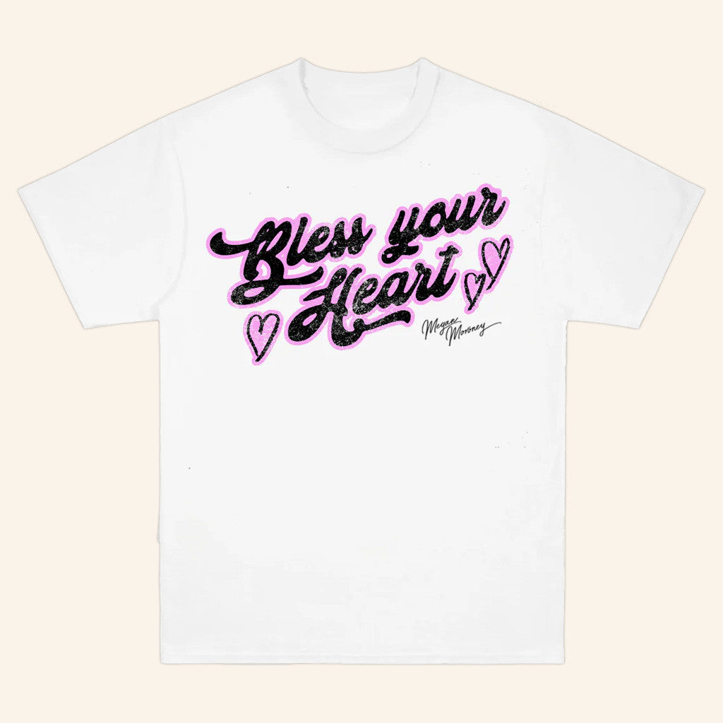 Megan Moroney Merch Bless Your Heart T-Shirt Gifts For Wife