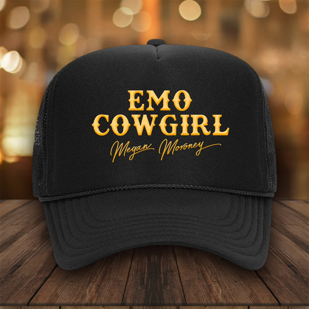 Megan Moroney Merch Emo Cowgirl Trucker Hat Megan Moroney Tour Merch Gifts For Fans