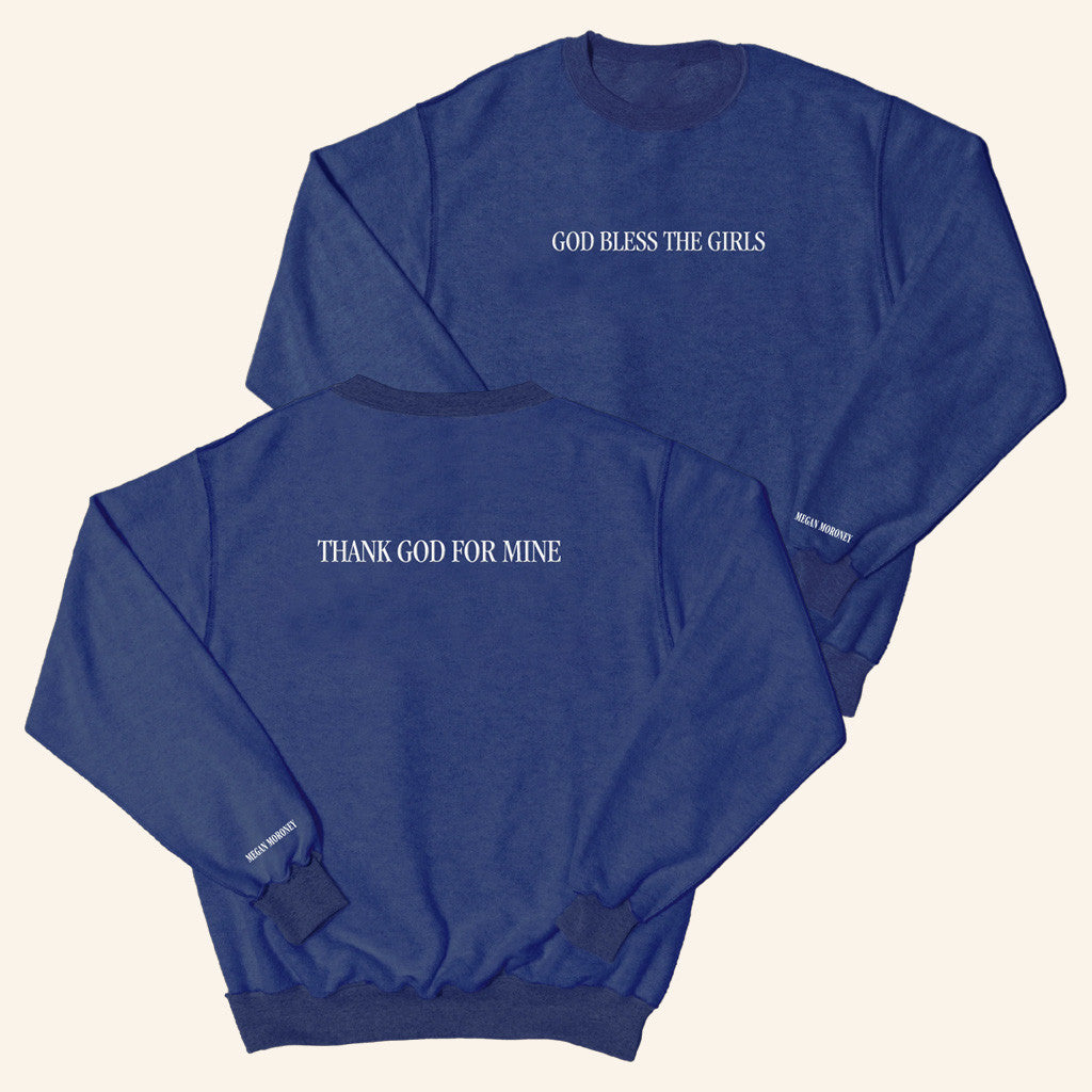 Megan Moroney Merch God Bless The Girls Inside Out Crewneck Sweatshirt Him Gifts Megan Moroney Merch God Bless The Girls Inside Out Crewneck Sweatshirt Him Gifts