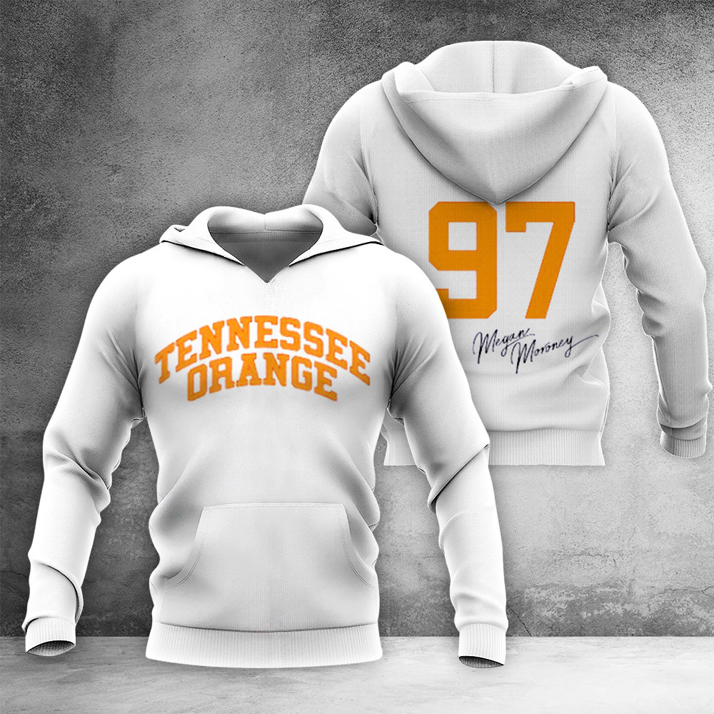 Megan Moroney Merch Hoodie Tennessee Orange 97 Signature Hoodie Husband Gifts