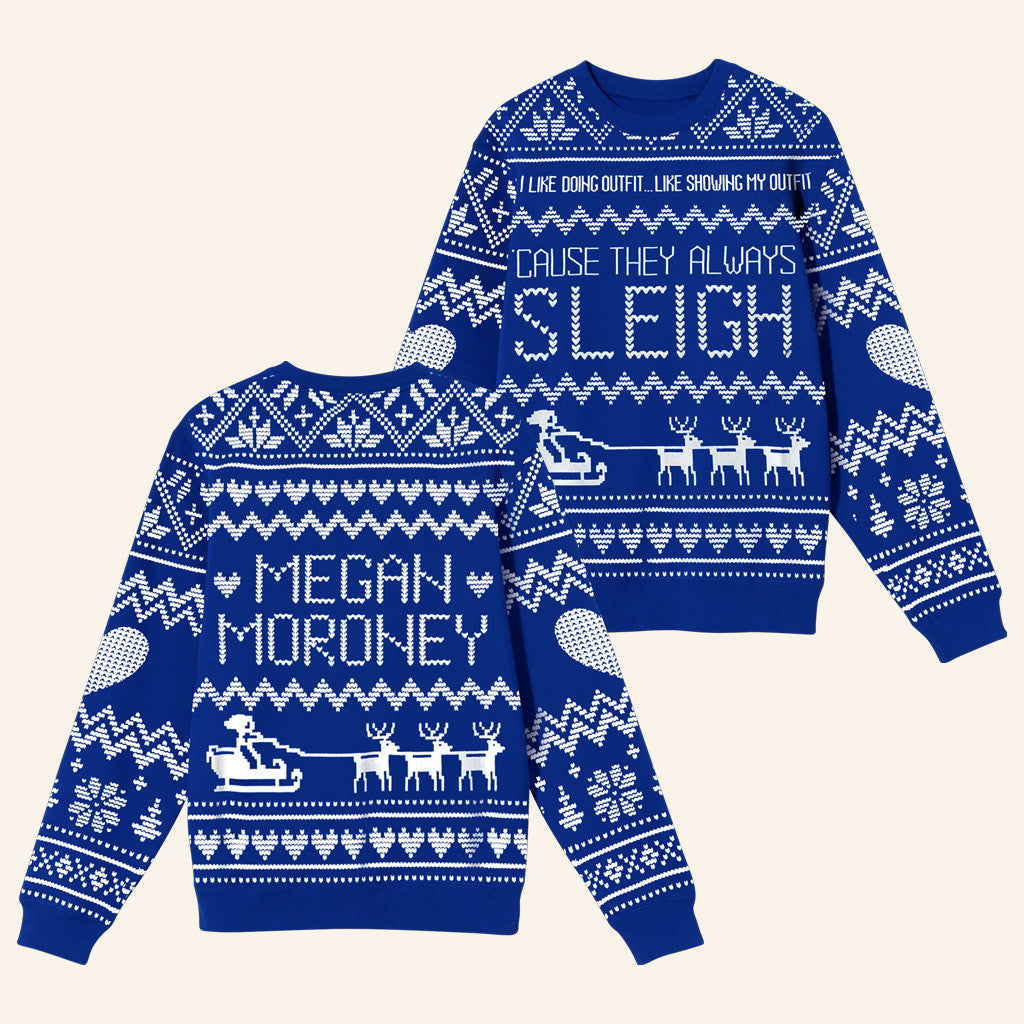 Megan Moroney Merch Sleigh Holiday Sweater Gifts For Friends